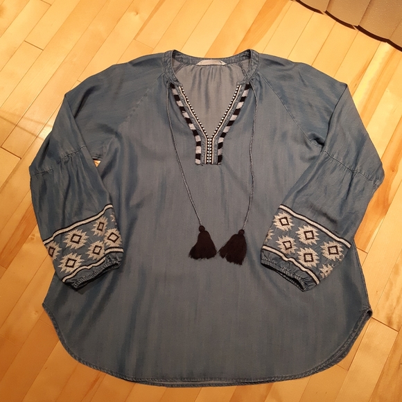 Given Kale Tops - Given Kale boho style top